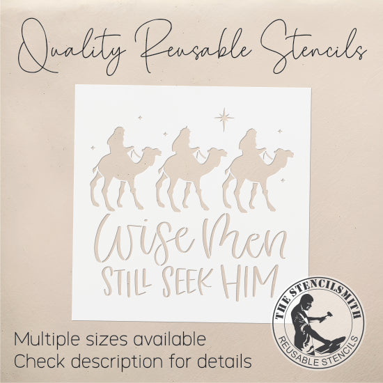 9798 Wise Men Still Seek Him Stencil