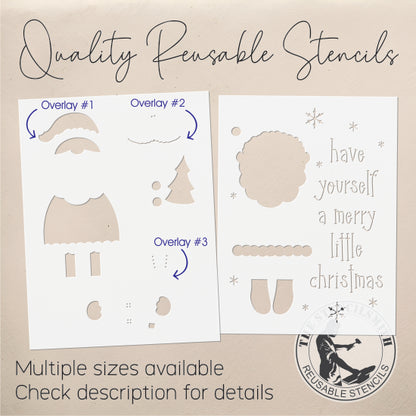 9813 Have Yourself A Merry Stencil - The Stencilsmith