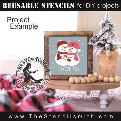 9843 Valentine Mini Stencils - The Stencilsmith