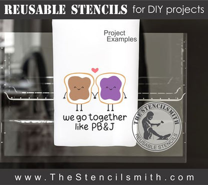 9843 Valentine Mini Stencils - The Stencilsmith