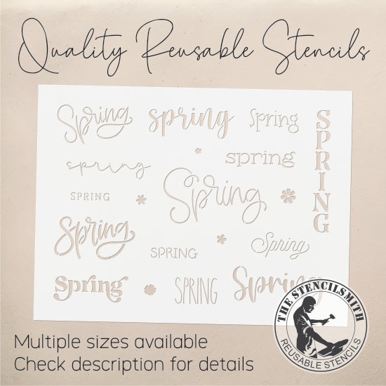 9903 Spring Collection Stencil - The Stencilsmith