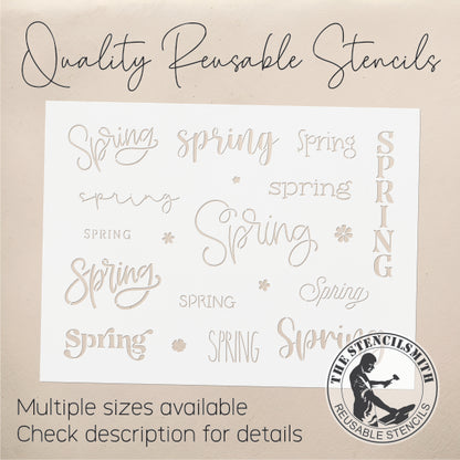 9903 Spring Collection Stencil - The Stencilsmith