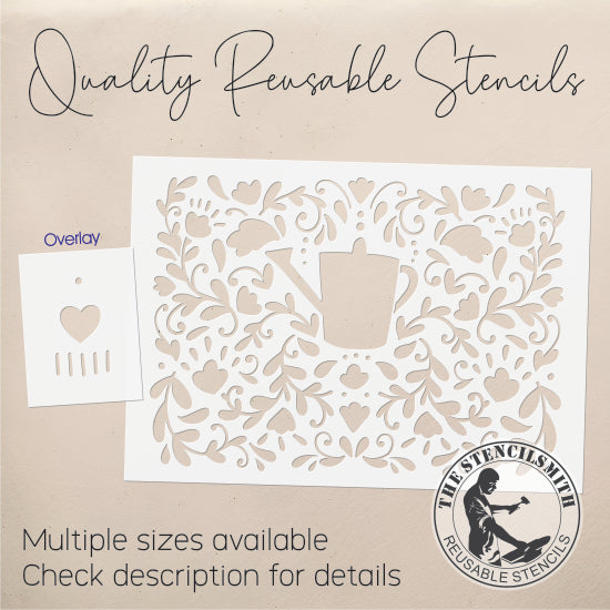 9916 Decorative Garden Stencil - The Stencilsmith