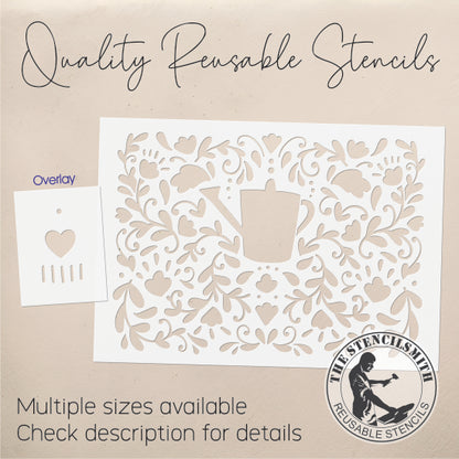9916 Decorative Garden Stencil - The Stencilsmith