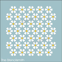 9926 Flower Pattern Stencil