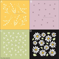 9927 Flower Pattern Stencils