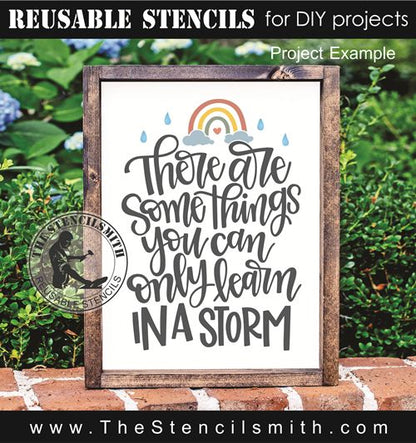 9951 There Are Some Things Stencil - The Stencilsmith
