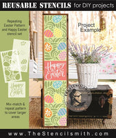 9954 Happy Easter Pattern Stencil Set