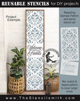 9958 Welcome Friends pattern set stencils