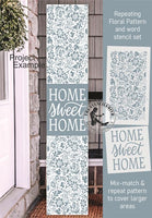 9969 Home Sweet Home Pattern Stencil Set