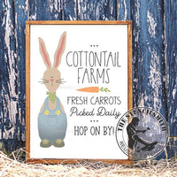 9980 Cottontail Farms Stencil