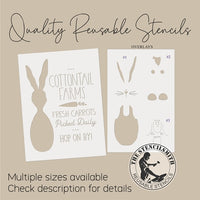 9980 Cottontail Farms Stencil