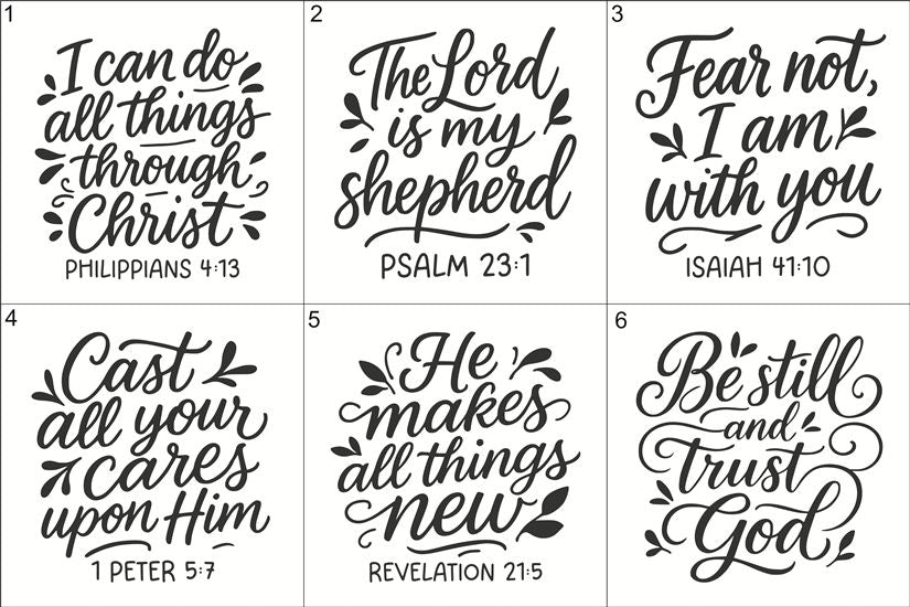 10351 Scripture Stencils - The Stencilsmith