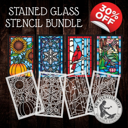 Stained Glass Bundle - The Stencilsmith