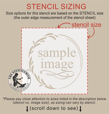 10023 No Crabby Attitudes Stencil - The Stencilsmith