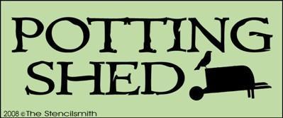 1028 - Potting Shed - The Stencilsmith