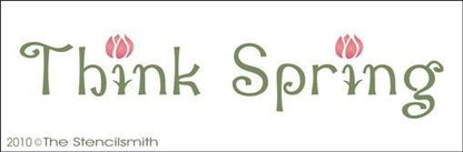 1042 - Think Spring - The Stencilsmith