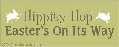 1044 - Hippity Hop Easter's On its way - The Stencilsmith