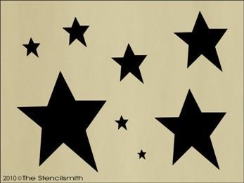 Primitive Star 1 x 1, 1/8 Thick / Package of 10