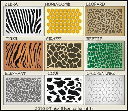 1185 - Animal Print - The Stencilsmith