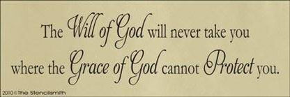1200 - The Will of God   ...... Protect You - The Stencilsmith