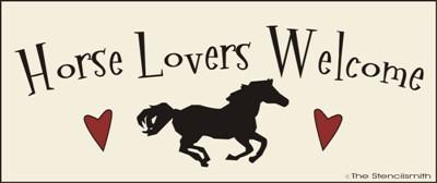 Horse Lovers Welcome - The Stencilsmith