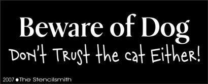 127 - Beware of Dog - The Stencilsmith