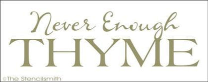 1295 - Never Enough Thyme - The Stencilsmith