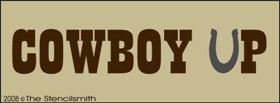 Cowboy Up - The Stencilsmith