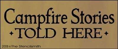Campfire Stories Told Here - The Stencilsmith