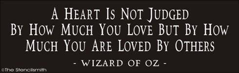 1433 - The heart is not judged by how much - The Stencilsmith