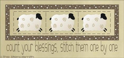 1450 - Count Your Blessings - The Stencilsmith