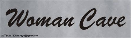 1466 - WOMAN CAVE - The Stencilsmith