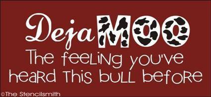 1475 - Deja Moo - The Stencilsmith