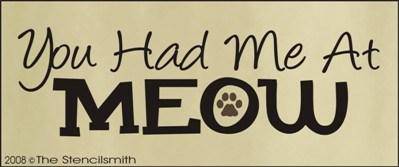 You Had Me At MEOW - The Stencilsmith