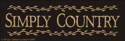1481 - Simply Country - The Stencilsmith