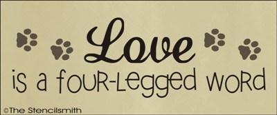 1482 - Love is a four-legged word - The Stencilsmith