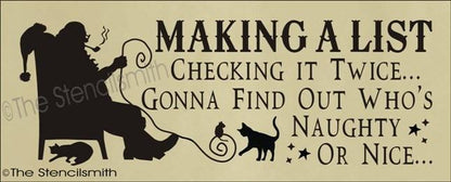 1483 - Making a List - The Stencilsmith