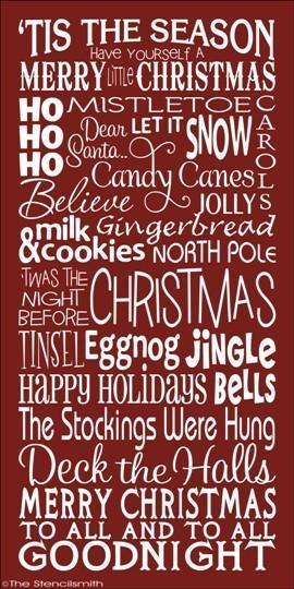 1485 - CHRISTMAS - The Stencilsmith