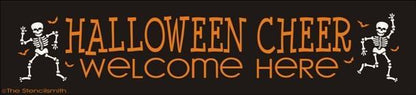 1536 - Halloween Cheer Welcome Here - The Stencilsmith