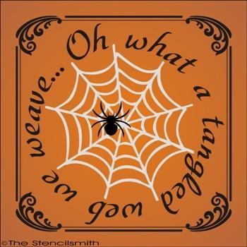 1560 - Oh what a tangled web we weave - The Stencilsmith