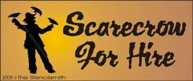 Scarecrow For Hire - The Stencilsmith