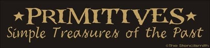 1646 - PRIMITIVES simple treasures of the past - The Stencilsmith