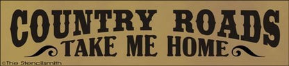 1649 - Country Roads Take Me Home - The Stencilsmith