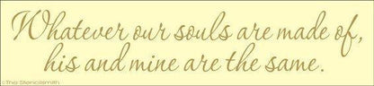 1673 - Whatever our souls are made of - The Stencilsmith