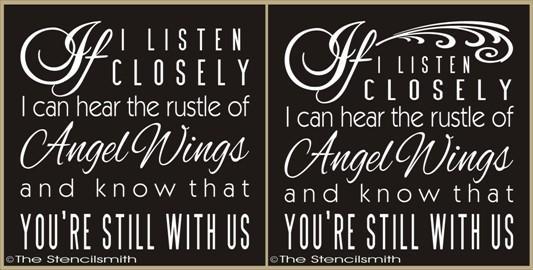 1815 - If I listen closely I can hear - The Stencilsmith