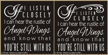 1815 - If I listen closely I can hear - The Stencilsmith