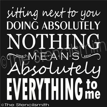 1952 - Sitting next to you - The Stencilsmith