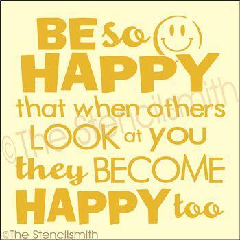 2005 - Be so HAPPY - The Stencilsmith