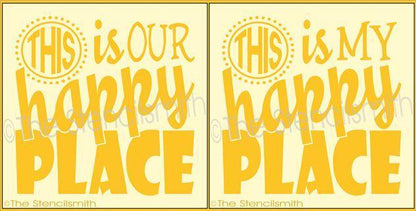 2028 - This is our Happy Place - The Stencilsmith